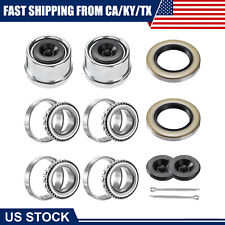 2Sets Trailer Hub Wheel Bearing Replace Kit L44649 L44610 Fit 2000-2200lbs Axles picture