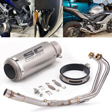 Exhaust System Muffler Header Tips Pipe Set Fits Yamaha YZF R3 MT-03 2015-2023 picture