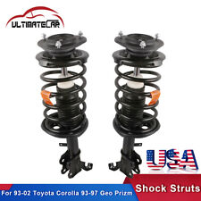 Set 2 Front Complete Shocks Struts ASSY For 93-02 Toyota Corolla 93-97 Geo Prizm picture