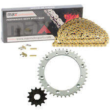 Gold Drive Chain And Sprockets Kit for Yamaha Raptor 660R YFM660R 2001-2005 picture