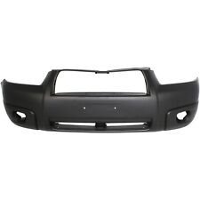 Front Bumper Cover For 2006-2008 Subaru Forester w/ fog lamp holes Primed picture