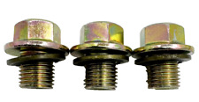 3pc 14mm-12X1.25 Oil Drain Plug 77-38X (90341-12012) for Toyota RAV4 2004-2021 picture