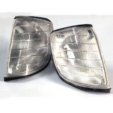 Pair Euro Corner Signal Light Clear for Depo 92-99 Mercedes Benz S Class W140 picture