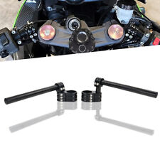 Pair Adjustable Clip-On Handlebar Fork Tube Clamp Fit For 50mm Clip On Handlebar picture