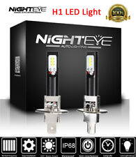 NIGHTEYE 2X H1 LED Fog Bulb Kit 160W 1600LM High Beam Light Xenon 6000K White US picture