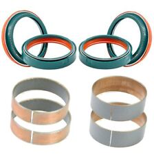 SKF dual compound fork seal & inner & outer fork bushings fits WP 48mm fork picture