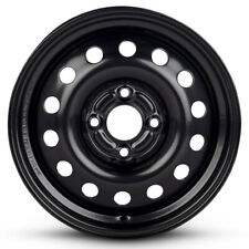 New Wheel For 2011-2019 Ford Fiesta 15 Inch Black Steel Rim picture