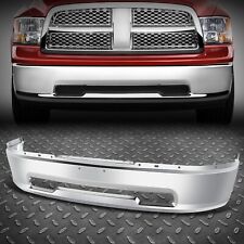 For 09-12 Dodge Ram 1500 Chrome Steel Front Bumper Face Bar w/o Fog Light Holes picture