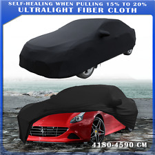For Ferrari Portofino Black Full Car Cover Satin Stretch Indoor Dust Proof A+ picture