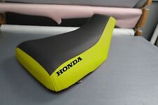 Honda Rancher 350 Seat Cover Fits 2001 To 2006  Logo Yellow Sides Seat Cover picture