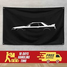 For Nissan Skyline GT-R R32 1989-1994 Fans 3x5 ft Flag Banner Gift Birthday picture