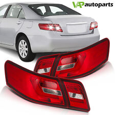 Fits 2007-2009 Toyota Camry Tail Lights Assembly Pair Rear Brake Parking Lamps picture