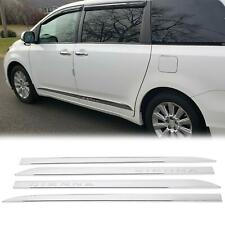 For Toyota SIENNA 2011-2020 ABS outside door body side molding chrome trim picture