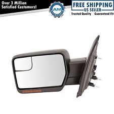 Mirror Power Heated LED Signal Textured Black Driver Side Left LH for 11-14 F150 picture