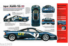 1991 JAGUAR XJR-15 / XJR15 Racing Race Car IMP Brochure picture
