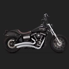 Vance and Hines Super Radius 2006-2017 Dyna Street Fat Bob Wide Glide - Chromed picture