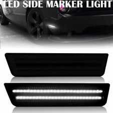 2x For 2008-2014 Dodge Challenger Reflector front Bumper LED Side Marker Lights picture