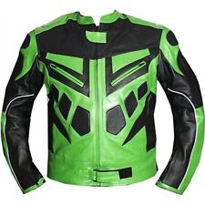 Motorbike Rider Racing Armour Sports HC Mens A Grade Leather Motorcycle Jacket picture