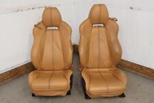2010 Aston Martin V8 Vantage Front Pair Leather Bucket Seats (Sahara Tan) OEM picture