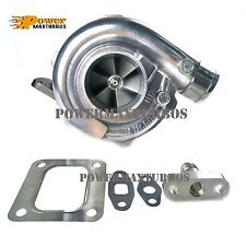 T67 Turbo Charger Universal Turbocharger T4 .68 AR P Trim for Supra Ford Mustang picture