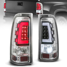 Chrome LED Tail Lights For 99-06 Chevy Silverado 99-02 GMC Sierra 1500/2500/3500 picture