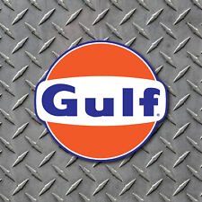 Gulf Oil Vintage Style Vinyl Decal Car Truck Decal Gasoline Petroleum  picture