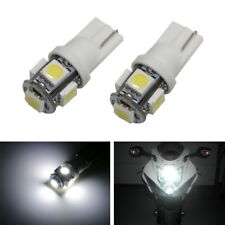 Xenon White 5-SMD 2825 168 194 LED Bulbs For Motorcycle Bike Parking Lights picture