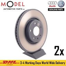 Audi-Volkswagen Genuine 2x Front LH & RH Brake Disc Set 8R0615301F picture