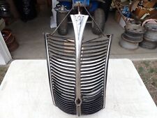 Original 1938 1939 Ford Deluxe Grille With V8 Center Casting & Stainless Trim picture
