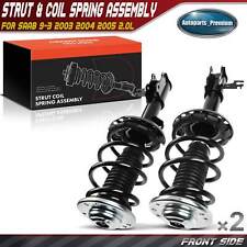2x Front Strut Shock & Coil Spring Assembly for Saab 9-3 2003 2004 2005 L4 2.0L picture