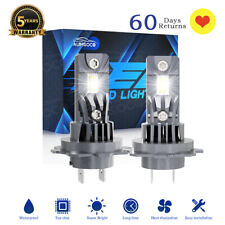 For Mercedes-Benz C200 C300 C350 6000K H7 LED Headlight Bulbs Low Beam Kit White picture