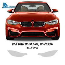 Headlights Precut Paint Protection Film PPF For BMW M3 Sedan CS F80 2014-2019 picture
