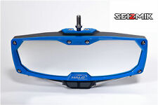 BLUE Seizmik Halo-R LED Rear View Mirror for 2014-2023 Polaris RZR 1000 XP / XP4 picture