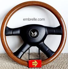 MOMO wooden steering wheel  380 made in Italy RARE HONDA BMW VW Jaguar Mercedes picture