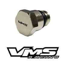 VMS 03-07 Ford 6.0 Powerstroke Diesel HFCM Water in Fuel Drain Plug Chrome Steel picture