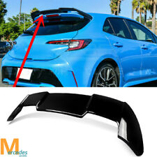 Fits 2019-24 Toyota Corolla Hatchback Glossy Black Rear Window Roof Spoiler Wing picture