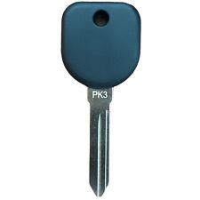 New Uncut Blank Chipped Transponder key Replacement for GM PK3+ B99 picture