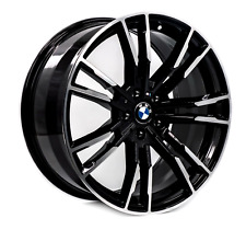 BMW Wheels 19 x 8.5/9.5 Auto Rims Fits 3 5 7 Series CB 66.6 PCD 5x112 OEM Set 4 picture