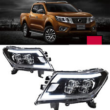 For Navara NP300 2015-2021 LED Headlight Replacement DRL Dual Projector Facelift picture