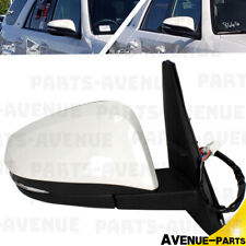 White Pearl 9Pins Puddle Light Mirror For Toyota 4Runner 2014-2021 Right Side picture