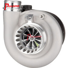 Pulsar Turbo 372 Journal Bearing Turbo 72mm Billet Wheel T4 Divided 0.91A/R picture