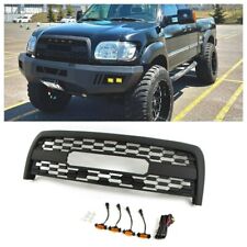 Black Front Grille Fits For TOYOTA Tundra 2003-2006 Upper Grill W/Light picture