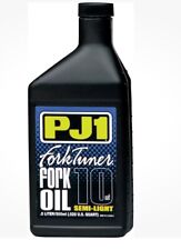 PJ1/VHT Fork Tuner Motorcycle Fork Oil Semi Light 10W 1/2 Liter 2-10W .5 L Pint picture