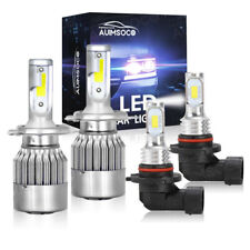 For Toyota Tacoma 2005-2011 - 4X Combo 6000K LED Headlight + Fog Light Bulbs Kit picture