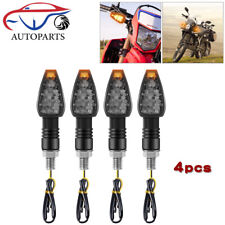 4x Turn Signal LED Indicators Dual For Sports Motorcycle Dirt Bike Light Blinker picture
