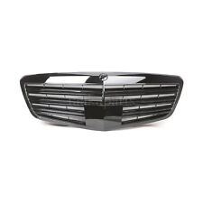 For 10-13 Mercedes Benz S400 S550 W221 Front Grille Grill S63 Style Gloss Black picture