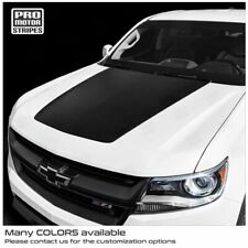 Chevrolet Colorado 2015-2022 Hood Blackout/Accent Stripes Decals (Choose Color) picture
