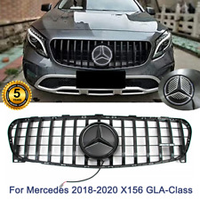 GTR Style Grille W/ LED Emblem For Mercedes Benz GLA-Class X156 GLA250 2018-2020 picture