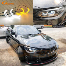 For BMW F22 F23 F87 M2 Concept M4 Iconic Style LED Angel Eyes Kit Halo Rings picture