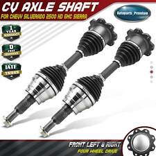 2x CV Axle Shaft Assembly for Chevrolet Silverado 2500 HD GMC Sierra 4WD Front picture